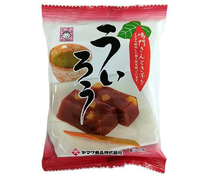 Yamaku Foods Uiro with Naruto Kintoki Sweet Potato 100g x 12 Bags [Ships from Japan]