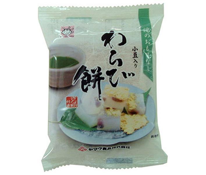 Yamaku Foods Warabi Mochi with Red Beans 100g x 12 bags [Shipped in Japan]