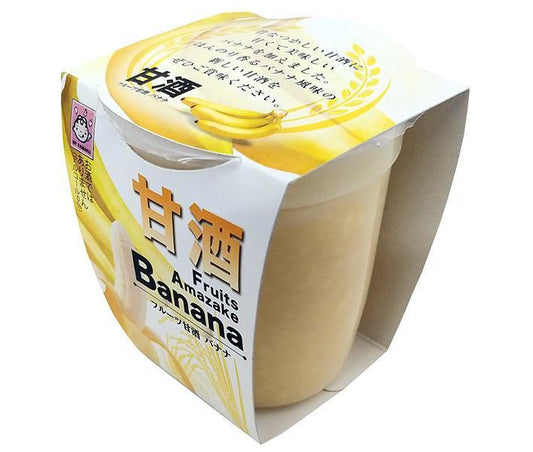 Yamaku Foods Fruit Amazake Banana 180g x 12 pieces [Shipped in Japan]