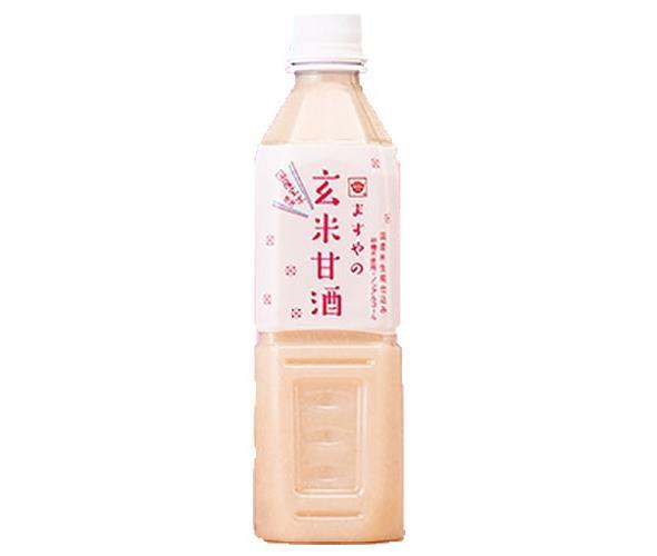Masuya Miso Brown Rice Amazake 500ml plastic bottle x 12 bottles [shipped in Japan]