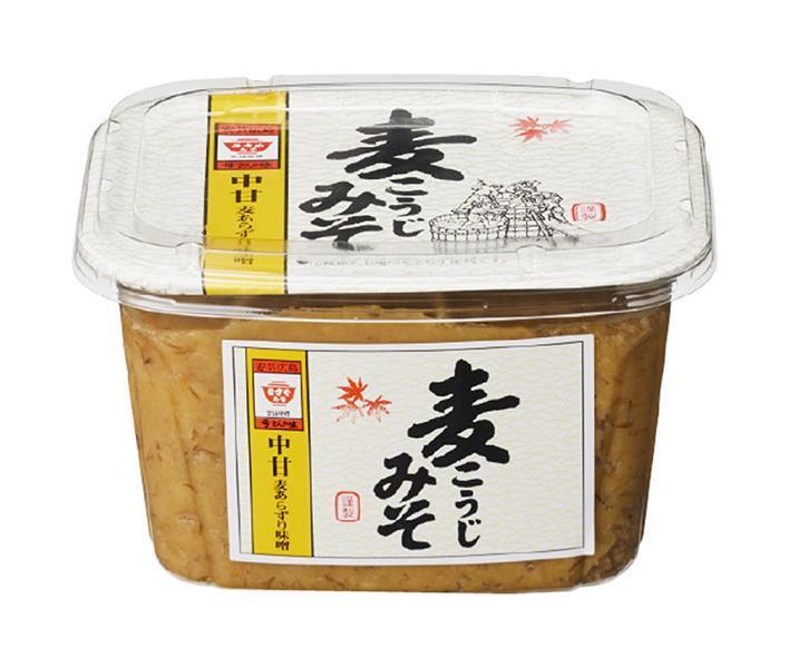 ますやみそ カップ 麦こうじみそ 850g×8個入【日本出荷】