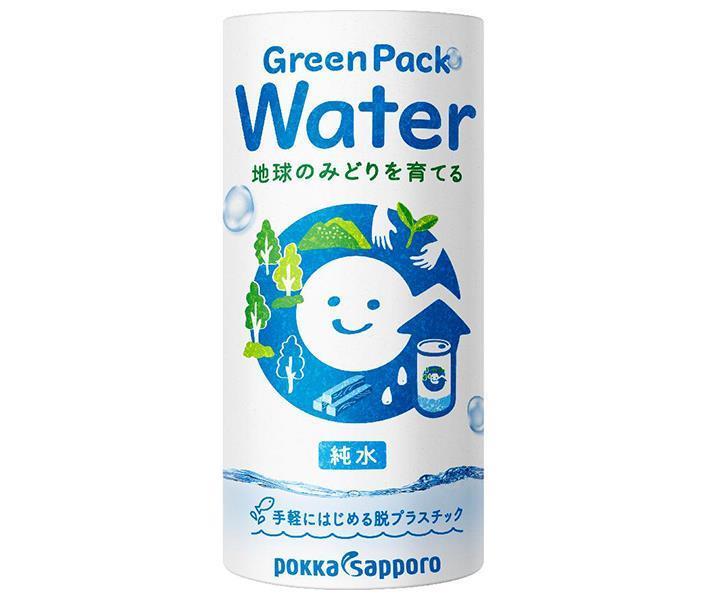 ポッカサッポロ Green Pack Water 195gカートカン×30本入【日本出荷】