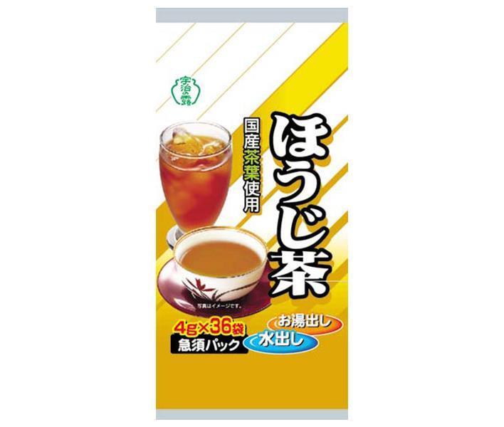 Uji no Tsuyu Roasted Green Tea (Uji no Tsuyu) Tea Bags, 4g x 36 packs x 12 boxes [Ships from Japan] 