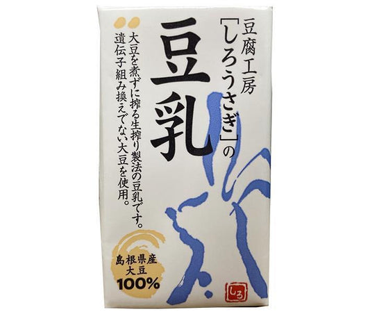 Kiji Milk Industry White Rabbit Soy Milk 125ml paper pack x 18 pieces [shipped in Japan]