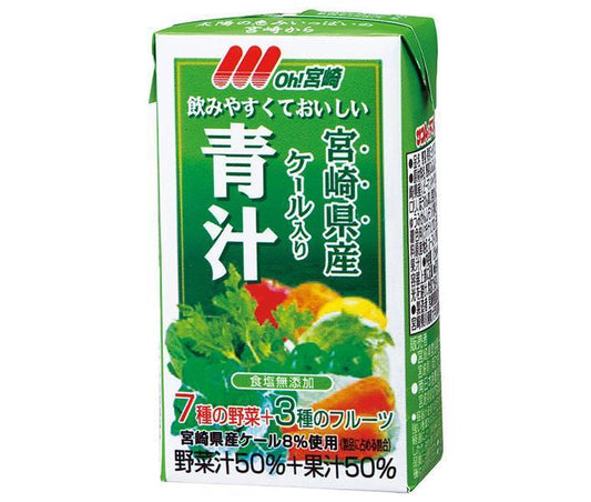 南日本酪農協同 Oh!宮崎 青汁 125ml紙パック×24本入【日本出荷】