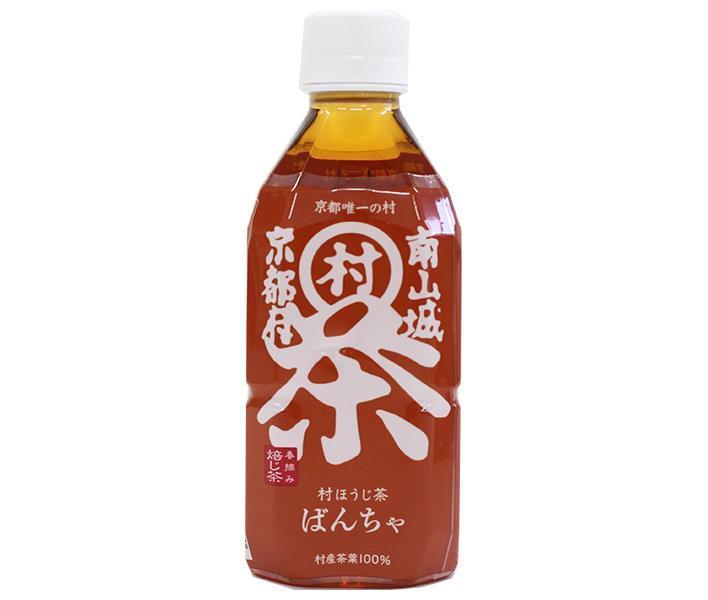 Minamiyamashiro Village Roasted Green Tea Bancha 350ml PET Bottle x 24 Bottles [Ships from Japan] 