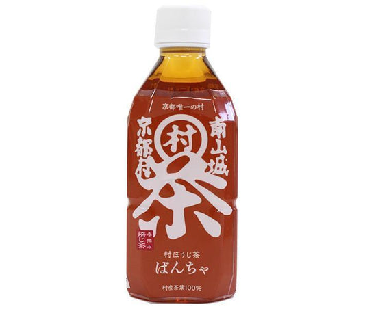 Minamiyamashiro Village Village Hojicha Bancha 350ml plastic bottle x 24 pieces [shipped in Japan]