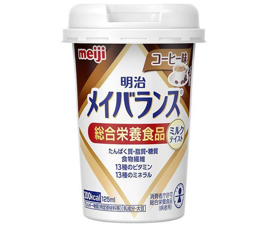 Meiji Meiji Mei Balance Mini Cup Coffee Flavor 125ml Cup x 24 pieces [Shipped in Japan]