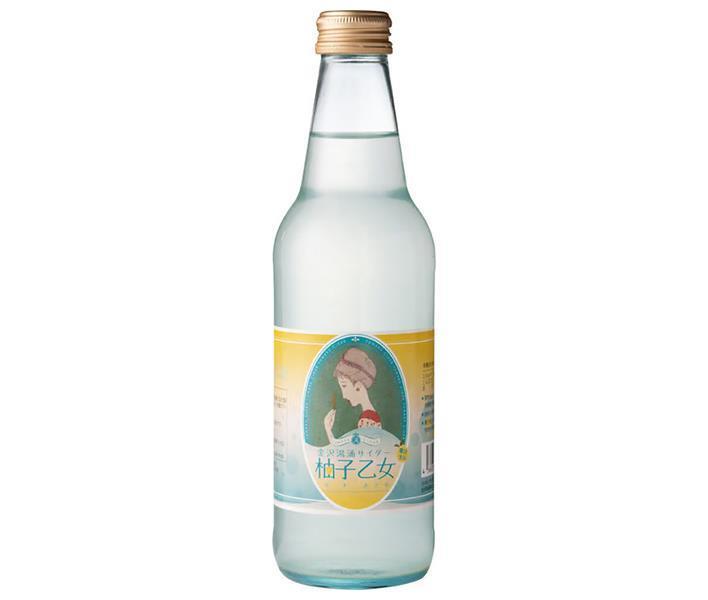 Ante(アンテ) 金沢 湯涌サイダー 柚子乙女 340ml瓶×24本入【日本出荷】