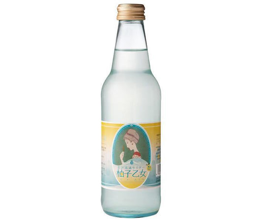 Ante(アンテ) 金沢 湯涌サイダー 柚子乙女 340ml瓶×24本入【日本出荷】