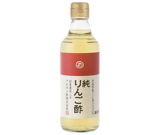 マルカン酢 純りんご酢 プレミアム 360ml瓶×12本入【日本出荷】