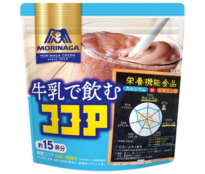 Morinaga & Co. Cocoa with milk 180g x 12 bags [shipped in Japan]