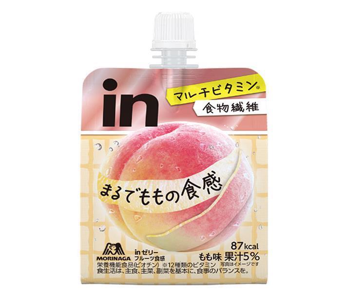 Morinaga & Co. in jelly fruit texture peach flavor 150g pouch x 36 pieces [shipped in Japan]