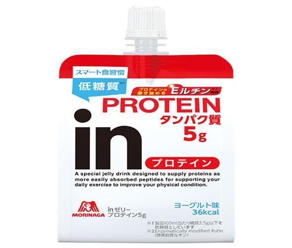 森永製菓 inゼリー プロテイン5g 180gパウチ×36本入【日本出荷】