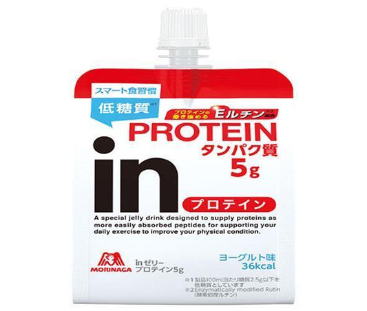 Morinaga & Co. in jelly protein 5g 180g pouch x 36 pieces [shipped in Japan]