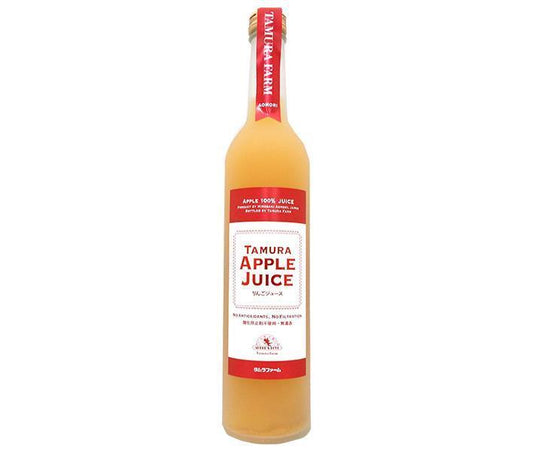 Tamura Farm Antioxidant Free Premium Apple Juice 500ml bottle x 12 bottles [Shipped in Japan]
