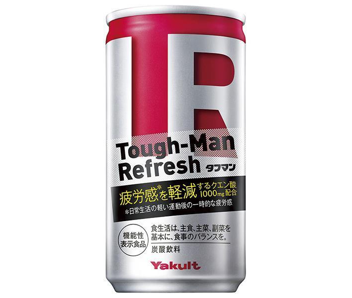 ヤクルト Tough-Man Refresh(タフマン リフレッシュ)【機能性表示食品】 190g缶×30本入【日本出荷】