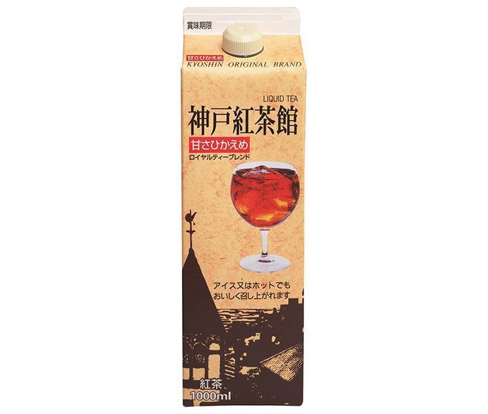 Kyoshin Farm Kobe Tea House (Sweetness Modest) 1000ml paper pack x 12 pieces [Shipped in Japan]