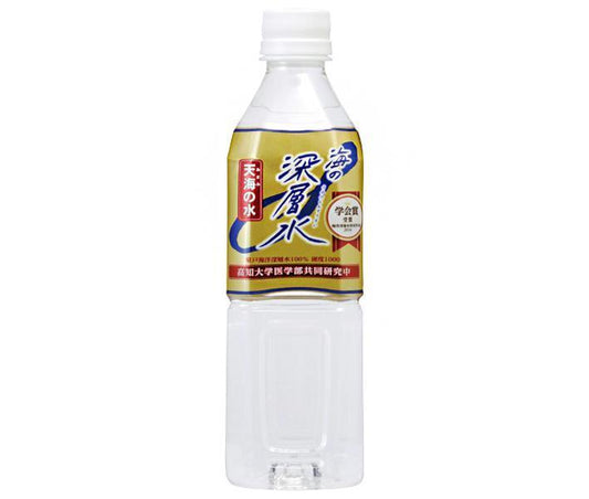 Ako Kasei Deep Sea Water Amami Water Hardness 1000 500ml PET Bottle x 24 [Shipped in Japan]