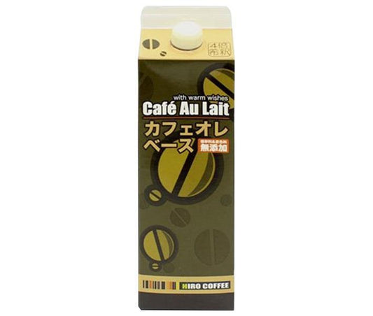 ヒロコーヒー カフェオレベース 1000ml紙パック×12本入【日本出荷】