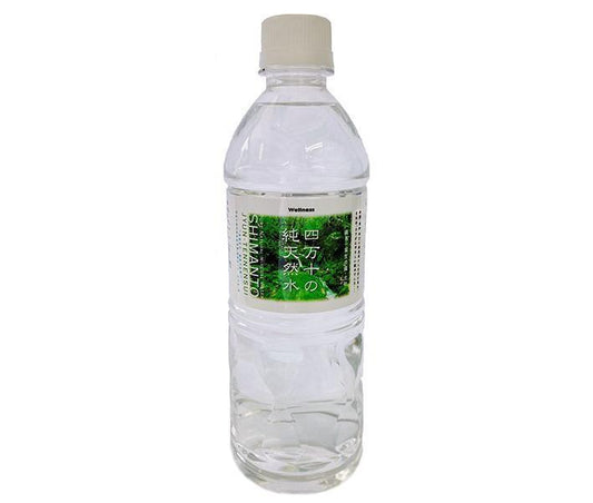 Wellness Shimanto Shimanto Pure Natural Water 500ml PET bottles x 24 bottles [Shipped in Japan]