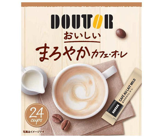 Doutor Coffee Delicious Mellow Cafe au Lait (13g x 24 packs) x 24 boxes [Ships from Japan] 