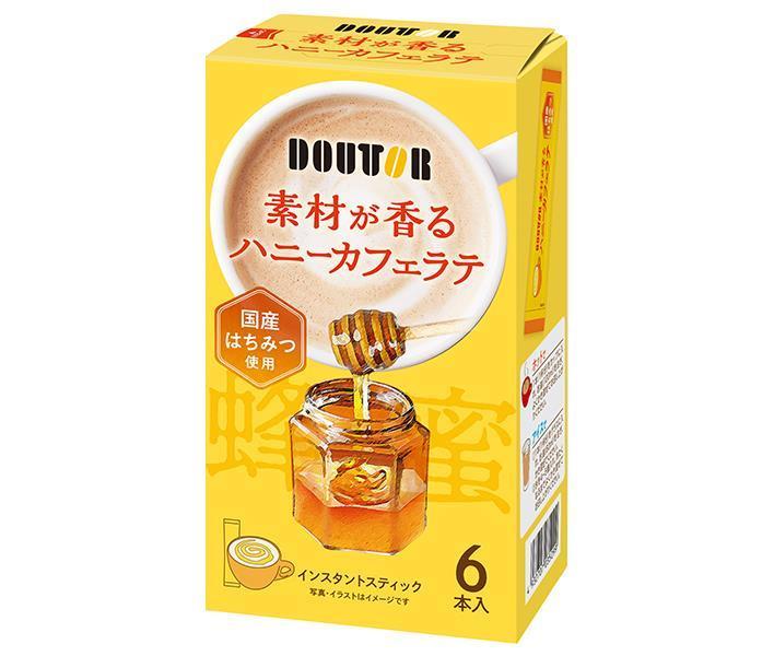 ドトールコーヒー 素材が香るハニーカフェラテ (14g×6P)×36個入【日本出荷】