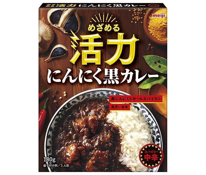 Meiji Seika Awakening Vitality Garlic Black Curry 180g x 30 boxes [Ships from Japan] 