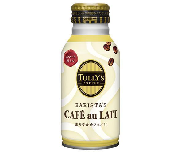 Ito En Tully's Coffee Barista's Cafe au Lait 220ml Bottle Can x 24 [Ships from Japan] 