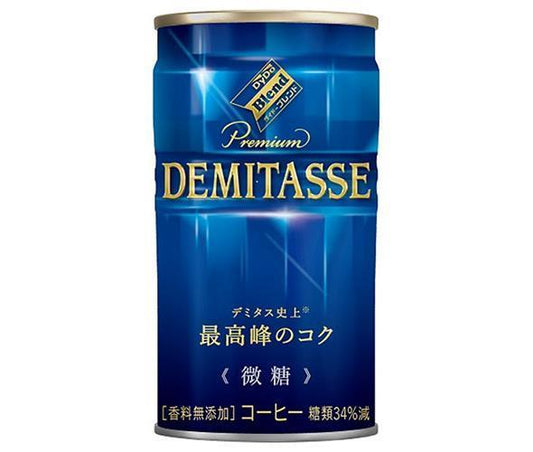 Dydo Blend Premium Demitasse Lightly Sweetened Coffee, 150g Can x 30 Cans [Ships from Japan] 