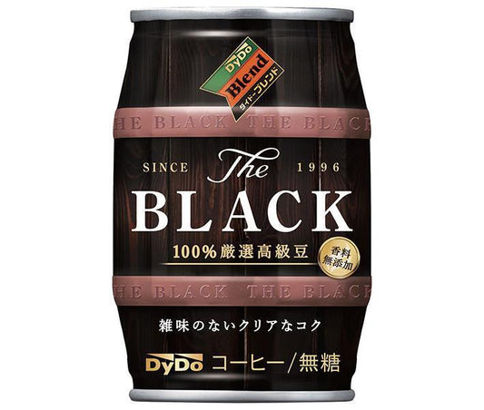 Dydo Dydo Blend THE BLACK 185g Can x 24 Cans [Ships from Japan] 