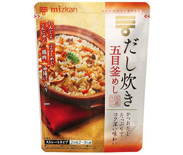 ミツカン だし炊き五目釜めし 550g×12袋入【日本出荷】