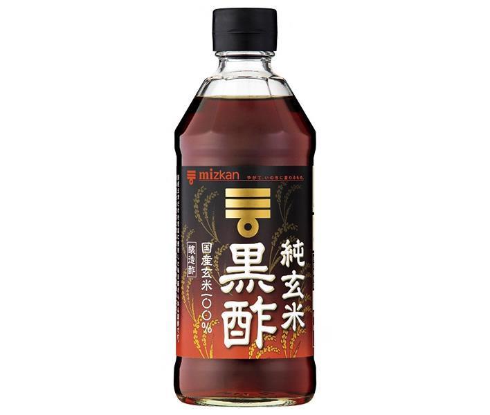 Mitsukan pure brown rice black vinegar 500ml bottle x 6 bottles [shipped in Japan]