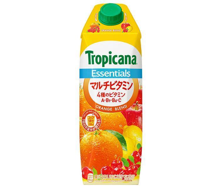 Kirin Tropicana Essentials Multivitamin 1000ml paper pack x 6 bottles [shipped in Japan]