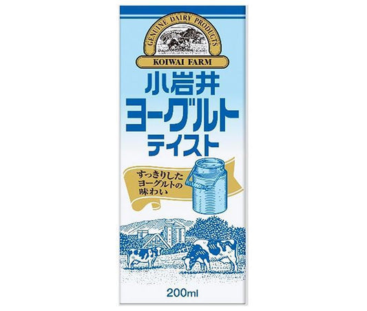Koiwai Dairy Koiwai Yogurt Taste 200ml Paper Carton x 24 Bottles [Ships from Japan] 