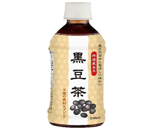盛田（ハイピース） 黒豆茶 Hot&Cold 350mlペットボトル×24本入【日本出荷】