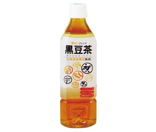 Morita (High Peace) Caffeine-free black bean tea 500ml plastic bottle x 24 bottles [shipped in Japan]