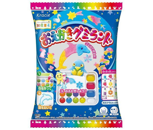 Kracie Foods Drawing Gummy Land 27g x 7 pieces [Shipped in Japan]