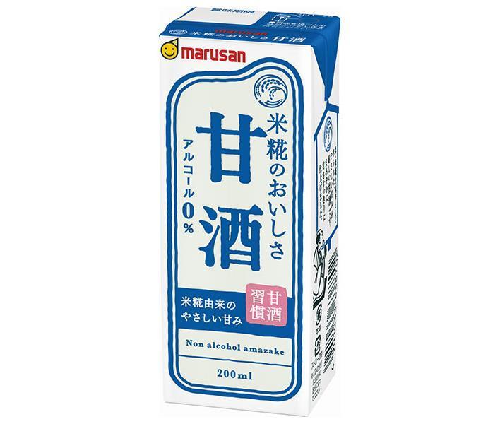 Marusanai Amazake 200ml Paper Carton x 24 Bottles [Ships from Japan] 
