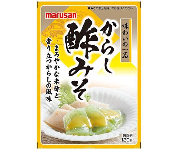 Marusanai Mustard Vinegar Miso, 120g x 40 bottles [Ships from Japan] 