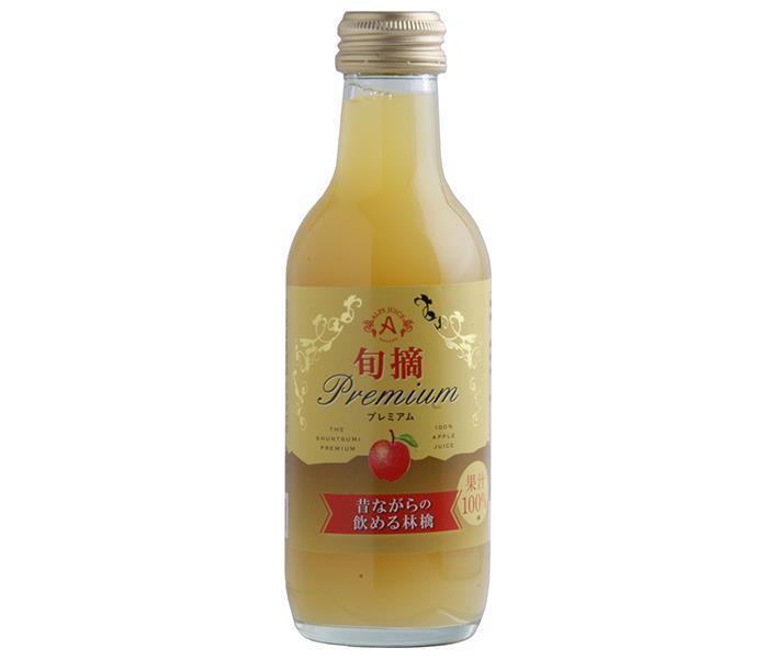 Alps Shunzuku Premium Traditional Drinkable Apples, 200ml Bottles x 24 [Ships from Japan] 