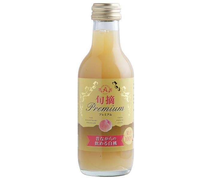 Alps Shuntsumi Premium Traditional Drinkable White Peach, 200ml Bottles x 24 Bottles [Ships from Japan] 
