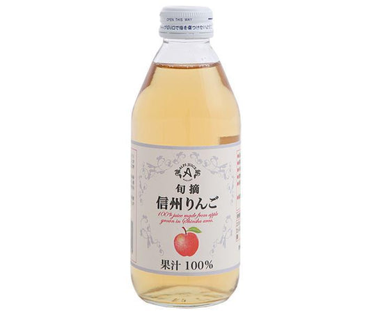 Alps Shinshu apple juice 250ml bottle x 24 pieces [shipped in Japan]