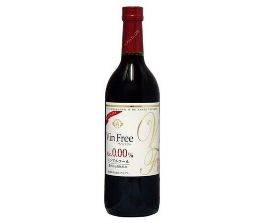 Alps Van Free Red 720ml bottle x 12 bottles [shipped in Japan]