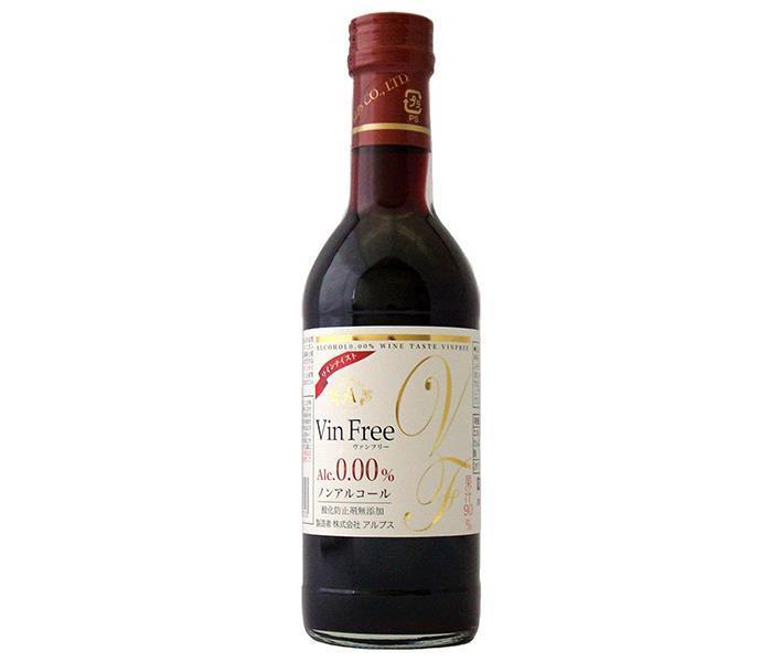 Alps Vinfree Red 300ml Bottle x 24 Bottles [Ships from Japan] 