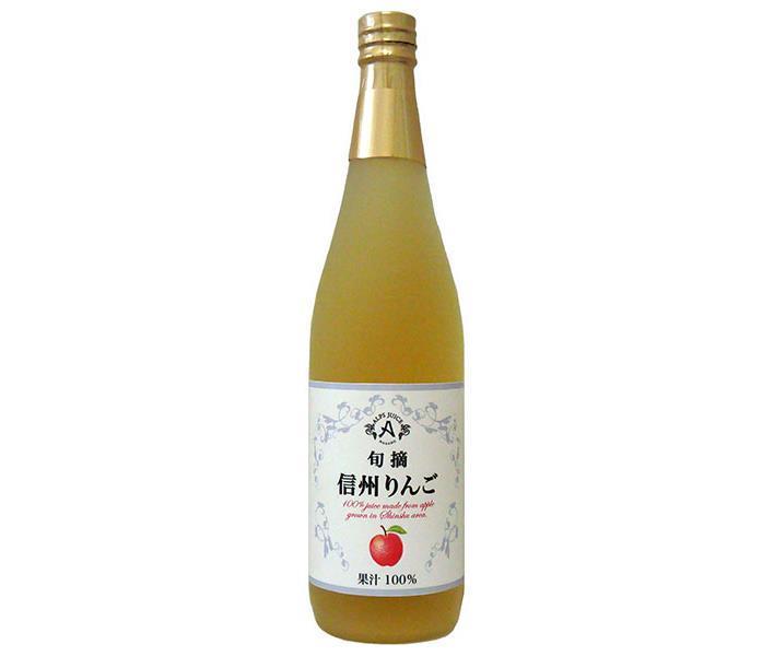 Alps Junzumi Shinshu Apple Juice 710ml bottle x 12 bottles [shipped in Japan]