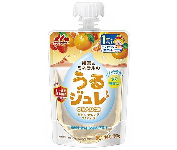 Morinaga Milk Industry Uru Jelly Orange 100g Pouch x 36 Packs [Ships from Japan] 