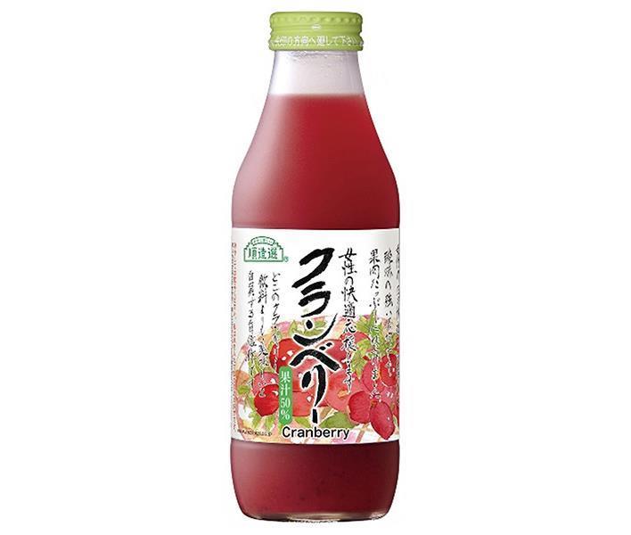Marukai Junzosen Cranberry 500ml Bottle x 12 Bottles [Ships from Japan] 