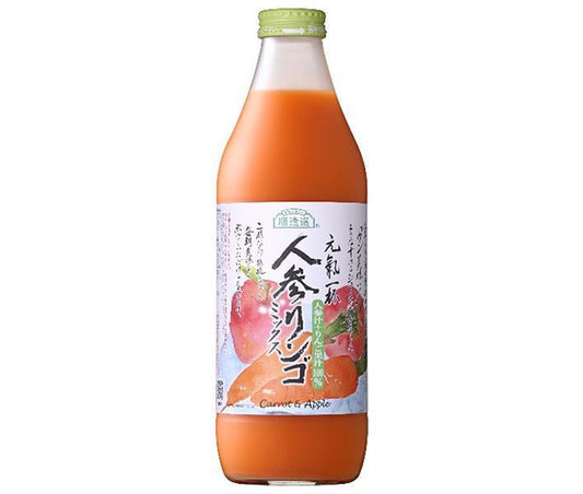 マルカイ 順造選 人参りんごミックス 1000ml瓶×12(6×2)本入【日本出荷】