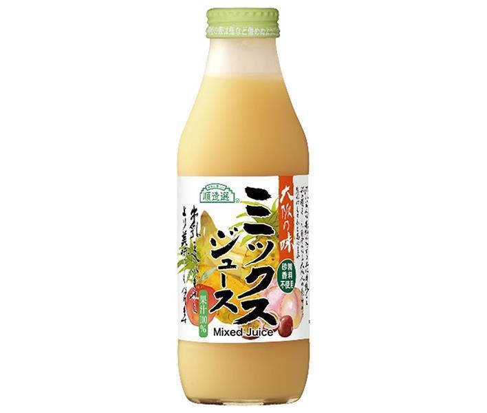 Marukai Junzosen Mixed Juice, 500ml Bottles x 12 [Ships from Japan] 
